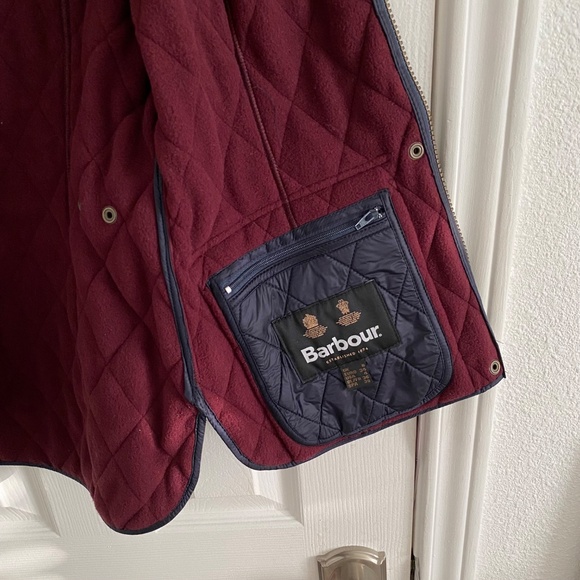 Barbour Navy Quilted Vest - Picture 3 of 6
